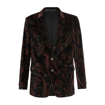 Etro - Jackor & Rockar - Svart - Herr - Storlek: M, Herr, Storlek: M