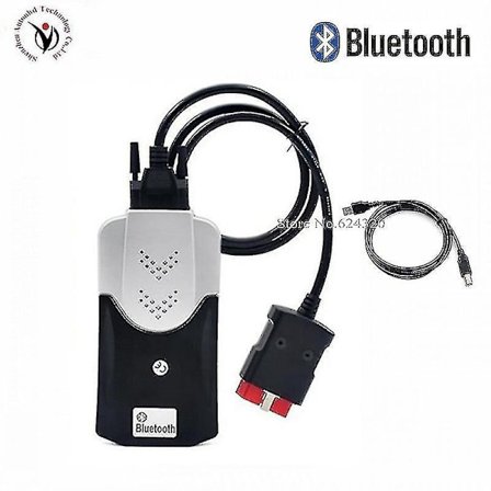 2024, 2023 Ny VCI VD TCS Pro Plus 2021.11 med Keygen Diagnostikverktyg för Delphis Bilar/Lastbilar OBD2 Scanner