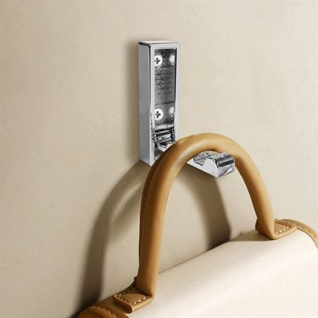 Fällbar Väggkrok - Silver