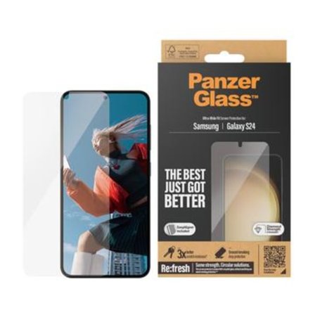 Samsung Galaxy S24 PanzerGlass Ultra-Wide Fit EasyAligner Sk...