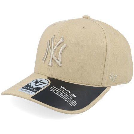 47 Brand - MLB - Beige - adjustable - Cap - New York Yankees Cold Zone Mvp Dp Khaki AAdjustable - Hatstore