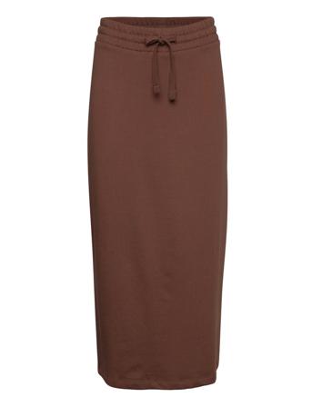Vmtori Hw 7/8 Skirt Vma Lång Kjol Brun Vero Moda
