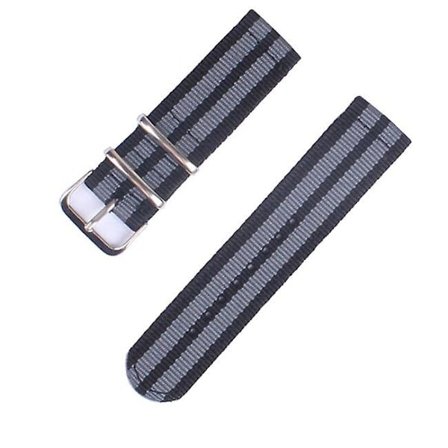 20 mm 22 mm rem för Samsung Watch Galaxy 4/3/46 mm/active 2/gear S3/amazfit Nylon Watchband Armband Huawei Gt/2/2e/3/ pro Band