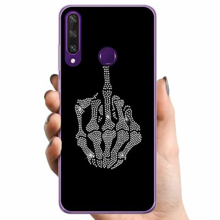 Huawei Y6p Tpu Mobilskal Fuck You Bling