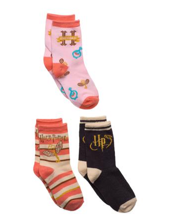 3 Pack Socks Patterned Harry Potter