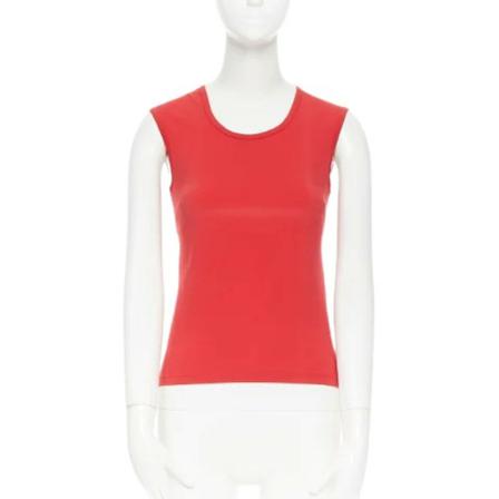 Michael Kors Pre-owned, Pre-owned Cotton tops Rood, Dames, Maat:S,Katoen