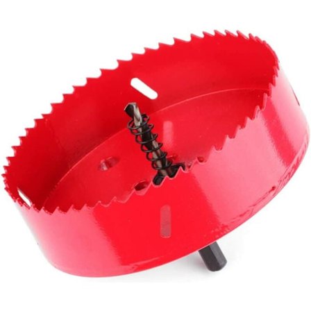 M42 Bimetal Hullsag 110mm Hullsag Hullsager Trebearbeiding Hullsag for Aluminium Tre Plast Rør Metall Borbittsett