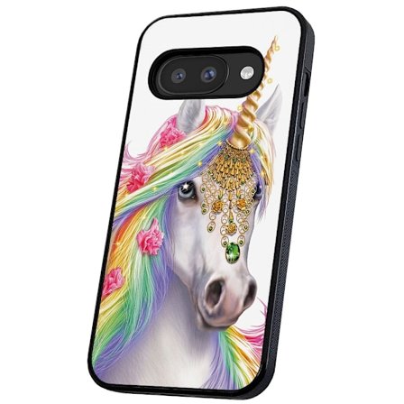 Google Pixel 9A - Skal/Mobilskal Unicorn/Enhörning