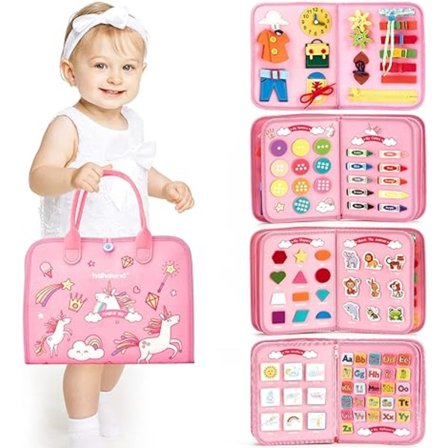 Filtbrett for tidlig læring pedagogiske leker Alder 2, 5-lags Mo