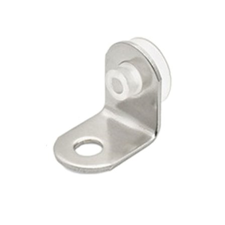 Pakke med 50 Robuste og holdbare hyldestøtter Hyldebeslag Alsidige hyldemonteringer Enkel installation til garderobe og skab