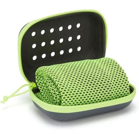 Training Towel Cooling Ultra Absorbent Nopeasti Kuivuva Pehme Mikrokuitupyyhe Green one size