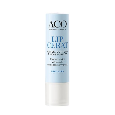ACO Lip Cerat 4,6 g, Skincare, Ansigtspleje, Læbepleje
