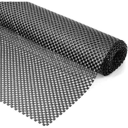 Multifunktionell halkskyddsmatta, svart, halkfri, vattentät golvmatta för hemmakontor, bilar, kök, badrum