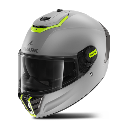 Casco Integral Shark Spartan RS Plateado/Amarillo S