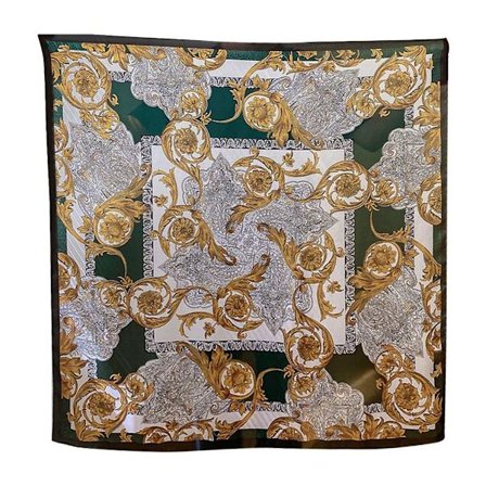 Naisten huivi - satiini, suuret hiushuivi, bandanat - neliömäinen silkkihius KLB