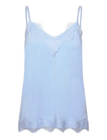 Cc Heart Rosie Lace Top Blue Coster Copenhagen