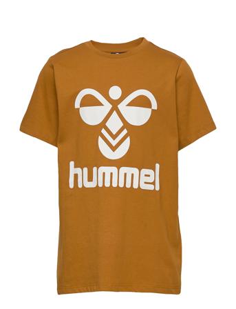 Hmltres T-Shirt S/S T-shirts Short-sleeved Ruskea Hummel