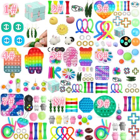 Fidget Toy Set Pop It Sensorisk Leksak För Barn Vuxna