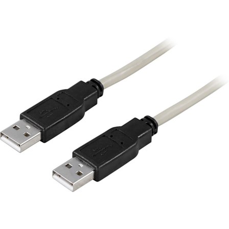 USB 2.0 cable Type A male, Type A male 3m