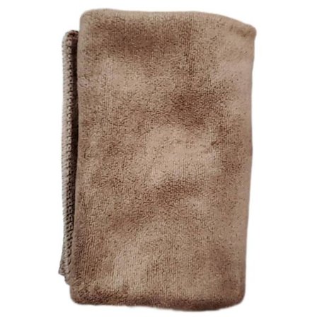 Mikrofiber Rengøringsklud, Ikke-slibende, Genanvendelig & Vaskbar Til Bilvask & Voksning - 11,8 x 15,7 Brun (Pakke med 2)