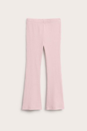 Kappahl | Legginsy dzwony | Jasnoróżowy