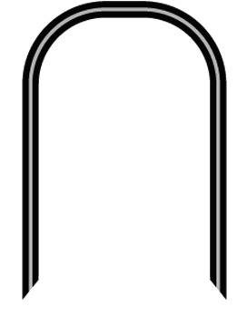 Rapid 11891930 Kabelklammer U-form, Installationsmaterial