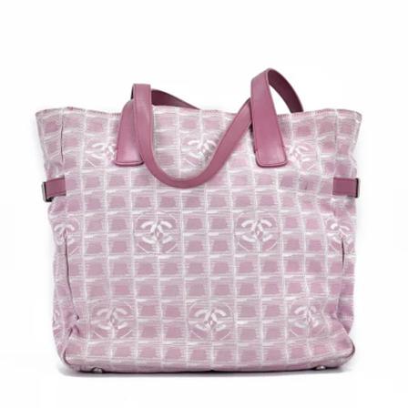 Chanel Vintage, Pre-owned Canvas totes Roze, Dames, Maat:ONE Size