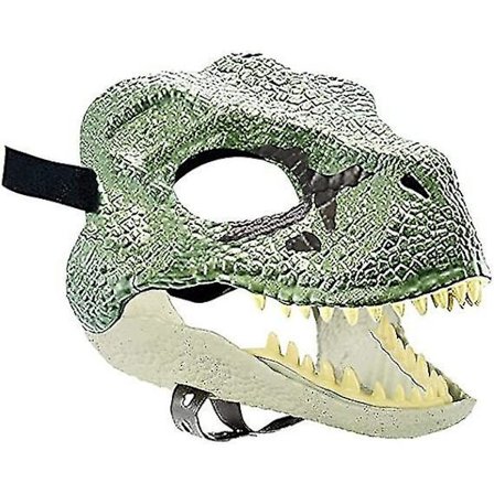 Halloween Party Cosplay Mask Simulering Jurassic Dinosaur Mask B