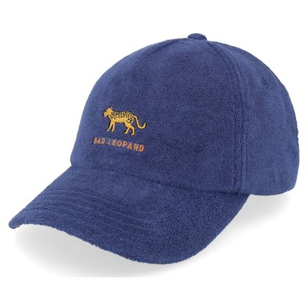 Barts - Blau unconstructed Cap - Tolom Cap Navy Dad Cap / Unconstructed @ Hatstore
