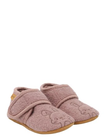 En Fant | Wool Slippers W. Embroidery | 27 8