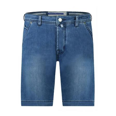 Jacob Cohën, Shorts Blauw, Heren, Maat:W32 L34