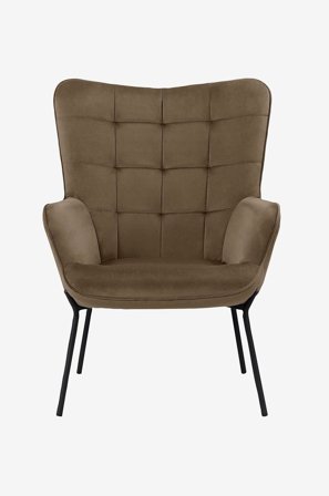 Loft24 - Lounge stol Boris - Brun - Lænestole - Fra Homeroom