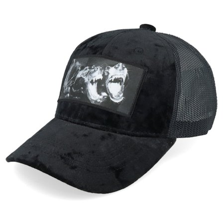 Calza Pennello - Black - trucker - Cap - Kids Dogs Velvet Black Trucker - Hatstore