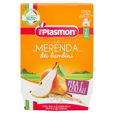 Plasmon Pera Cereali 6Mesi+