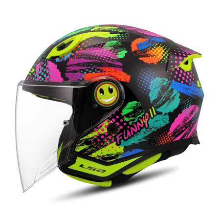 LS2 OF622 Funny II Youth Open Face Helmet