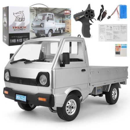 2.4Ghz RC Bil til Offroad Eventyr, Baghjulsdrevet Højhastigheds Fjernstyret Køretøj med Simulationsdesign og Justerbar Affjedring, Interaktivt Legetøj