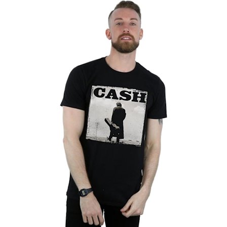 Johnny Cash Walking Legend T-shirt för män Vuxen S-3xl Txu227