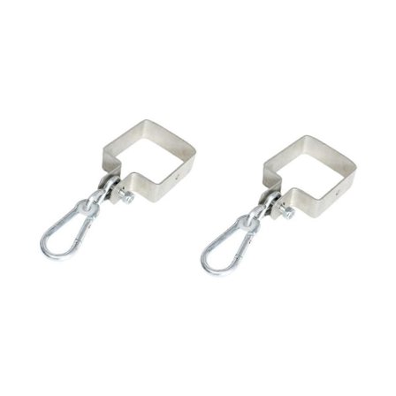 Neliölinkkikiinnike Keinukoukku Jousilukko Koukku Neliökiinnitin Puristuskiinnike Neliöpuukeinukoukku