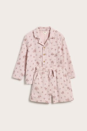 Newbie | Blomstrete pyjamas | Rosa