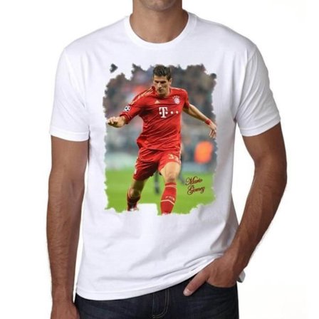 T-shirt herr Mario Gomez Vintage T-shirt