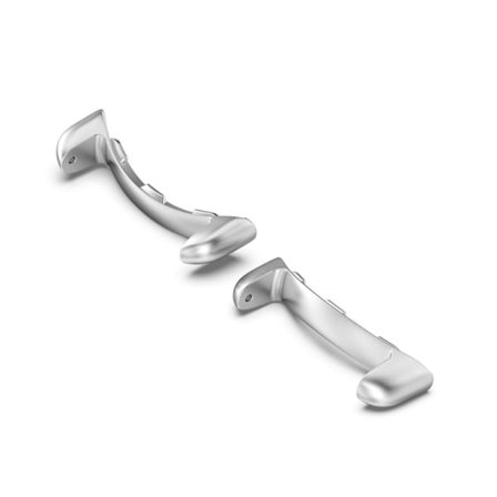 1 par Google Pixel Watch zinklegeringsadapter - Sølv