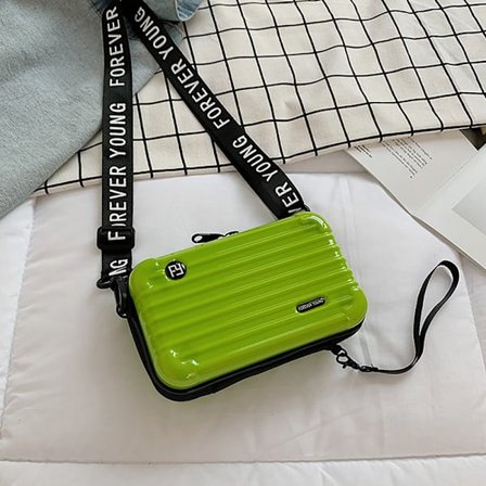 Square Box Bag Axelväska GRÖN