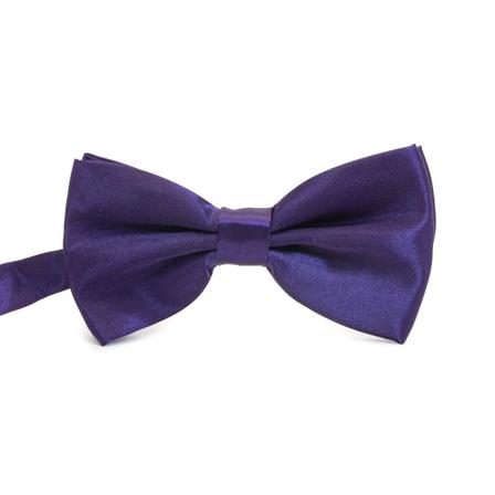 Klassisk ensfarvet butterfly - Forskellige farver Dark purple