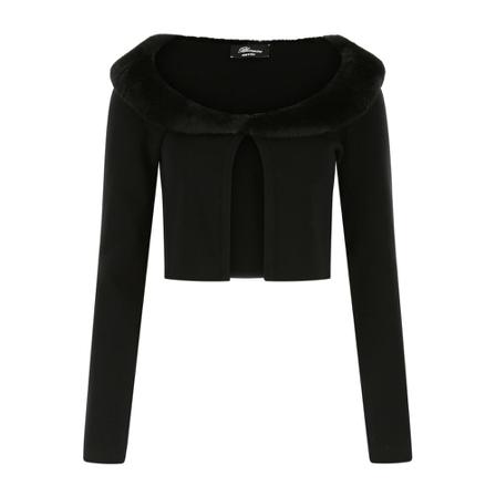 Blumarine Cardigans Sort, Dame