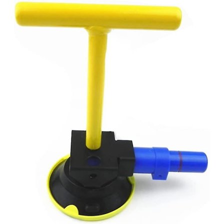 Verktyg för att ta bort och reparera bucklor i bilar, 7,6 tum kraftig konkav vakuumkopp med sugkopp och T-handtag