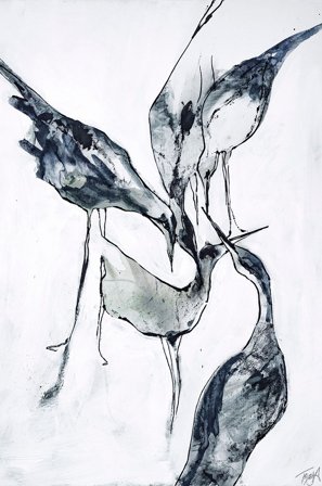 Malerifabrikken - Poster Crane 2 - Blå - Postere - Fra Homeroom