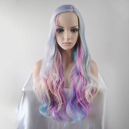 Cosplay Wig Fiber Parykker høj temperatur