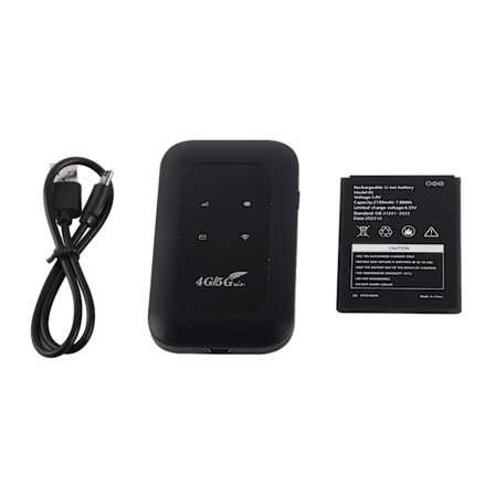 4G WiFi -reititin Micro SIM -korttipaikka 150 Mbps 8 käyttäjää 2100 mAh kannettava hotspot kannettavalle tietokoneelle puhelimelle tietokoneelle 