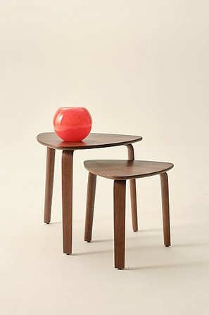 Jotex - Bijzettafel 2-pak Walnut Walnut - TULUA - Koop Sidetables & bijzettafels bij Jotex