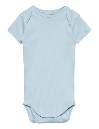 Copenhagen Colors Rib Jersey Short Sleeve Body - Blue - 68